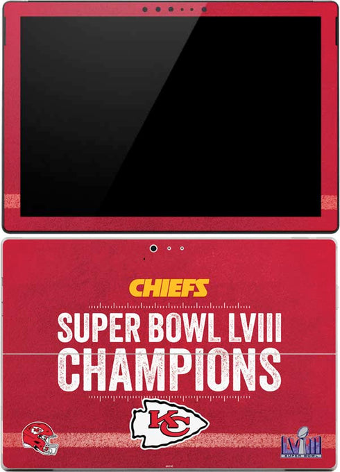 NFL Chiefs Super Bowl LVIII Champions Surface Pro (2017) Skin